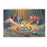 Original Native American Fine Art by Paul Wenzel