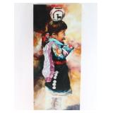 Giclee of Indian Girl.