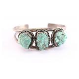 Navajo (3) Stone Cuff