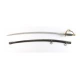 US Civil War M1860 Cavalry Saber.