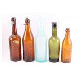Lot of 5 Vintage Bottles