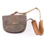 R. T. Frazier Leather Pouch