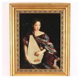 Original Painting on Board by S. Kendall