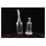 Lot of 2 Back Bar Bottles
