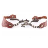 Pair of J. Henry Spurs & Straps