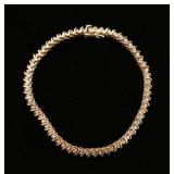 Ladies Diamond Tennis Bracelet