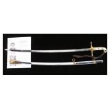Named WWII USMC Officer's Sword.