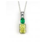 Radiant Lab grown Yellow Diamond