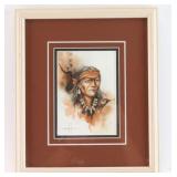 Original Watercolor by Art Menchego.