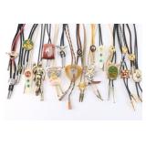 Lot of 21 Masonic Bolo Ties