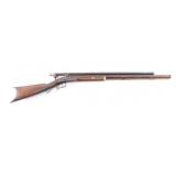 C. Slotterbek Half-Stocked Percussion Target Rifle