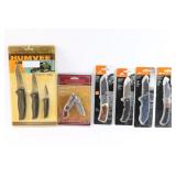 Lot of 8 Folding Knives