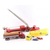 Lot of Vintage Toy Trucks