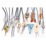 Lot of 13 Bolo Ties