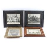 Lot of 4 Native B&W Photographs