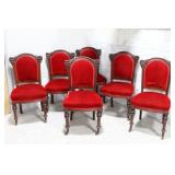 Lot of 6 Eastlake Chairs