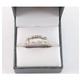 Sparkling Ladies Diamond Ring Set