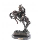 'Outlaw' by Remington Bronze Sculpture
