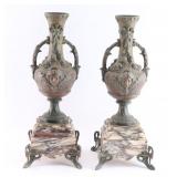 Pair of 19th- 20th Century French Style Urns