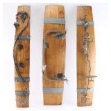 Collection of 3 Artisan Made Wall Hangings