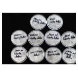Lot of 10 Walking Liberty Silver Dollars