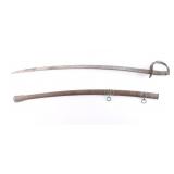 U. S. M1850 Foot Officer's Sword.