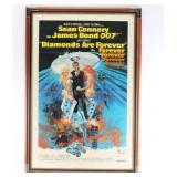 Original Diamonds Are Forever Movie Poster