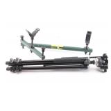 Manfrotto Tri-Pod & Caldwell 7 Rifle Rest