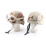 Lot of Two US PASGT Helmets.