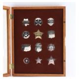 Lot of Framed Badges