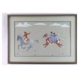 Original Gouche on Paper