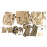Lot of WW2 US/USMC Field Gear.