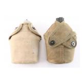Lot of Two Rare WW2 USMC Canteens.