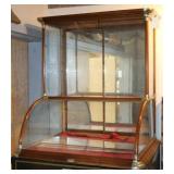 Bowfront Display Case