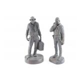 Lot of 2 Vintage Michael Garman Sculptures