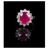 Gorgeous Vivid Red Mozambique Ruby