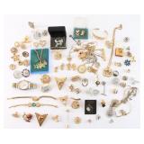 Large Lot of Masonic Jewelry