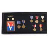 WW2 U.S. Pilot Medal Lot.
