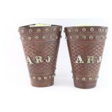 Pair of Cowboy Cuffs Owned by Artie Joss