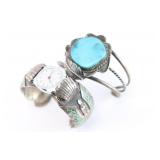 Lot of 2 Navajo Cuffs