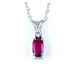 Vibrant Fine Natural Ruby and Diamond
