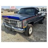 1987 CHEVROLET V20 TRUCK, 6.2 DIESEL, 4X4