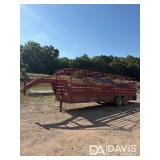 1996 24' GOOSENECK BRAND STOCK TRAILER