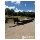 1984 37' WILLS BRAND GOOSENECK TRAILER