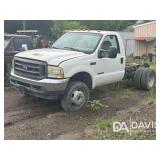 2002 FORD F-450, 7.3 POWERSTROKE, 2X2