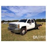 2019 CHEVROLET SILVERADO HD 3500, BALE BED