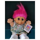 Pink Hair Blue eyes Troll 11'