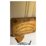 Antique Ouija board, with the original trademark