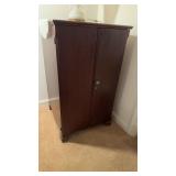 Antique Pooley record Cabinet, from Philadelphia,