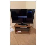 Magnavox 40 inch flatscreen TV, with a three